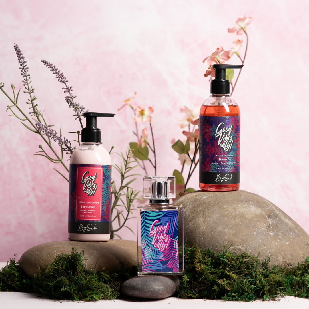 Shower To Scent-Sation Combo - Buy 1 Get 2 Free - Good Vibes Only