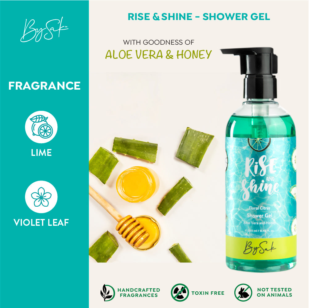 Bath Essentials Combo - Rise And Shine - Buy 1 Get 2 Free