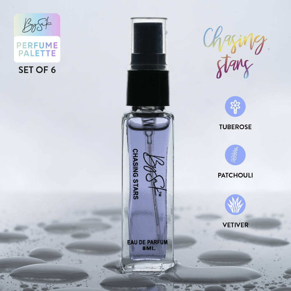 Bysak Perfume Palette - Set of 6 Testers - 8ml