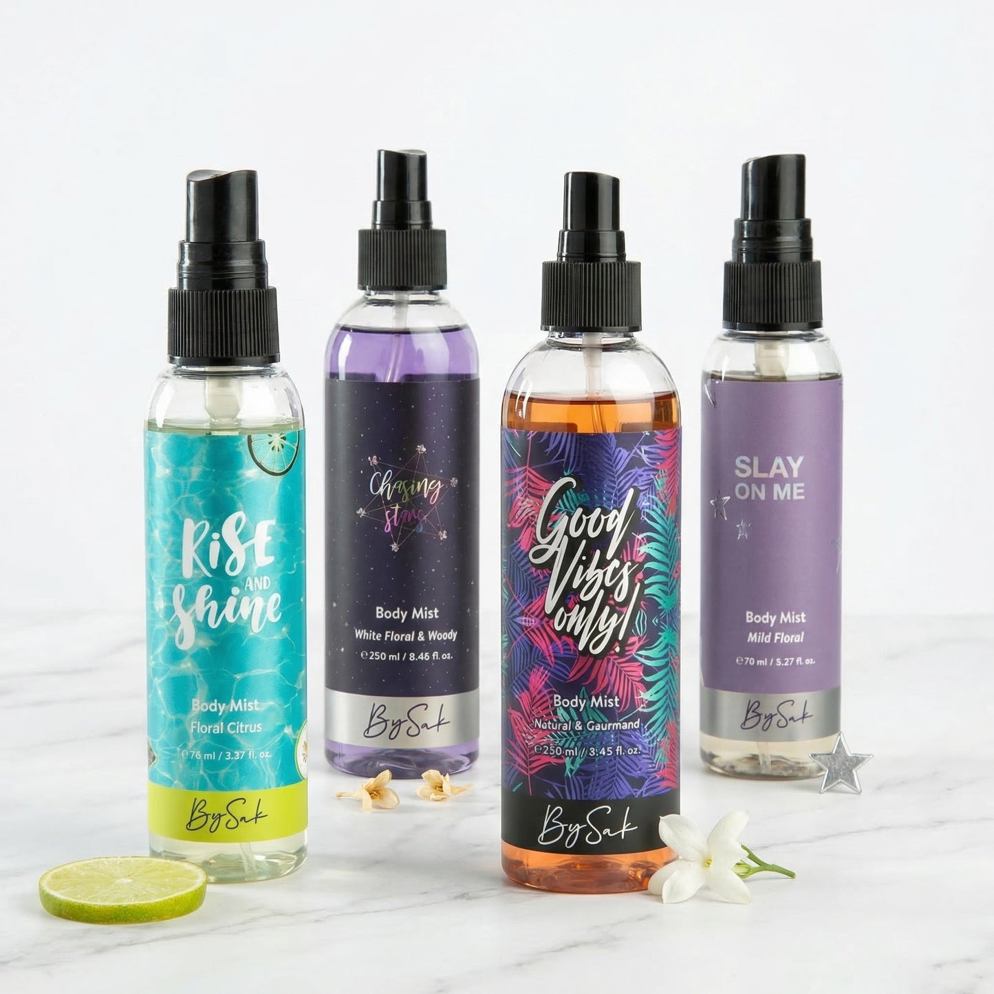 Body Mist Duo - Any 2 BySak Body Mists | Mix & Match Scents