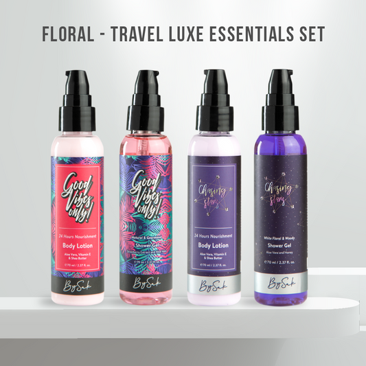 Floral - Travel Luxe Essentials Set | Festive Sale | Buy 2 Get 2 Free