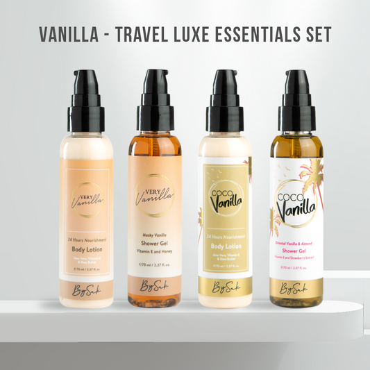 Vanilla - Travel Luxe Essentials Set | Festive Sale | Buy 2 Get 2 Free
