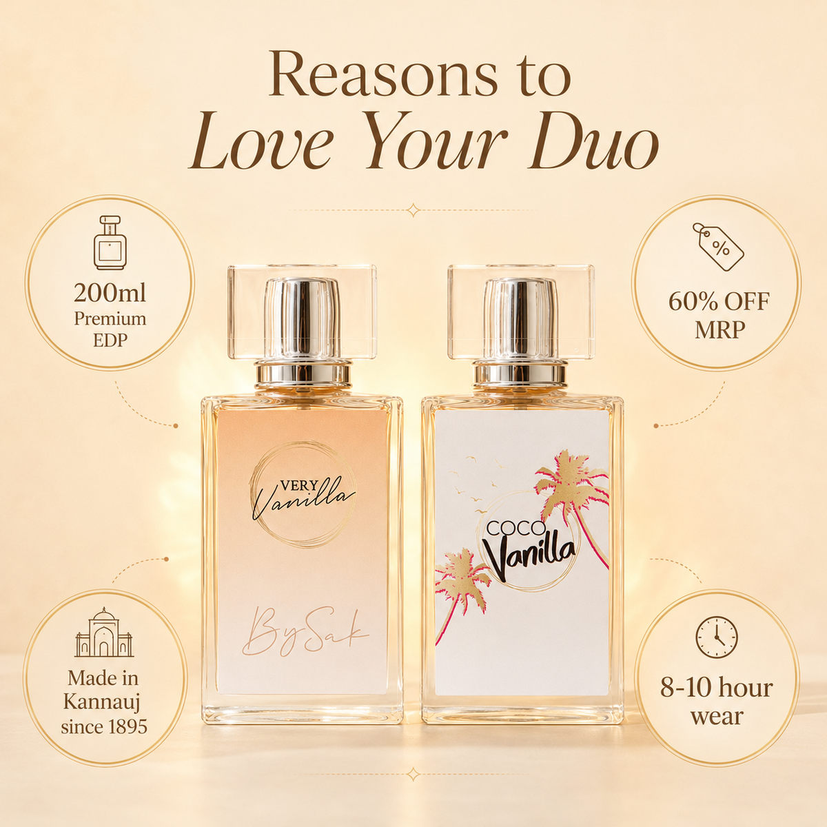 Vanilla Duo — Very Vanilla + Coco Vanilla
