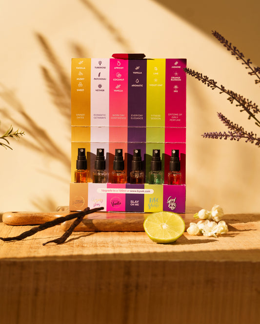 Bysak Perfume Palette - Set of 6 Testers - 8ml