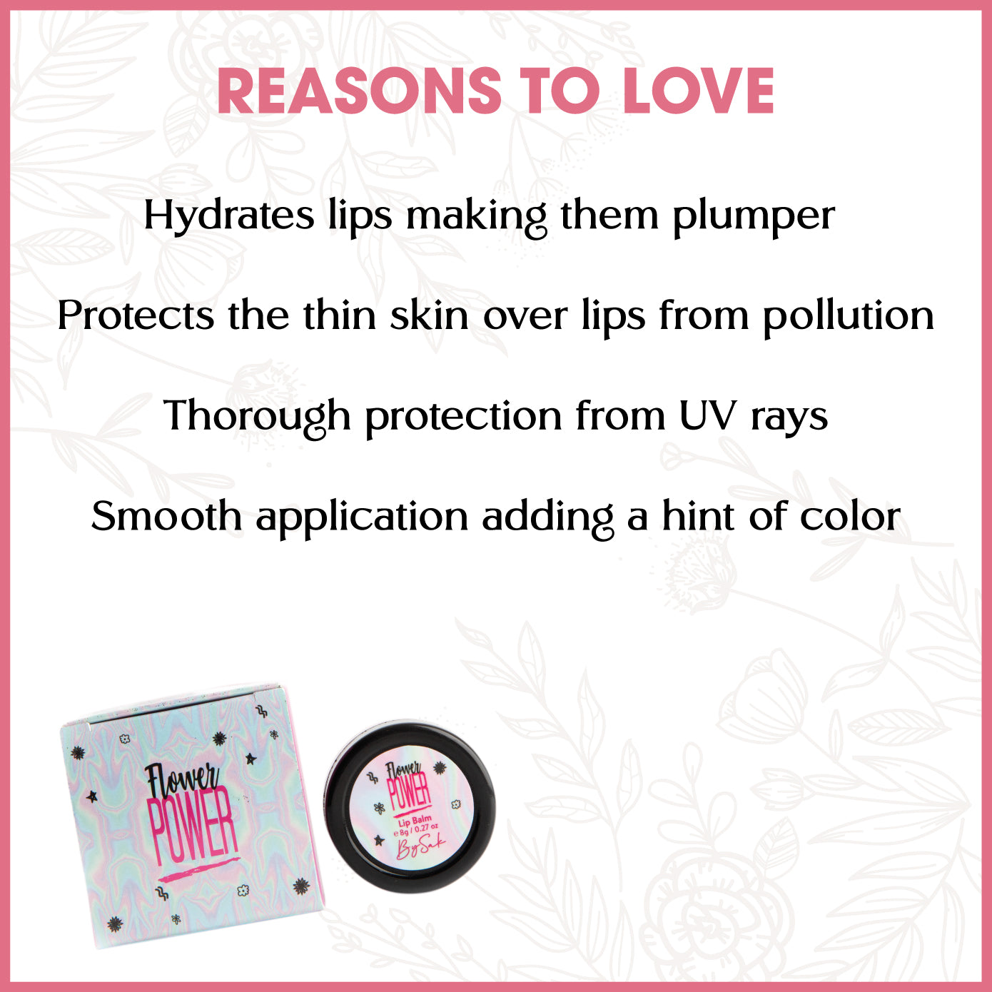 Flower Power - Lip Balm