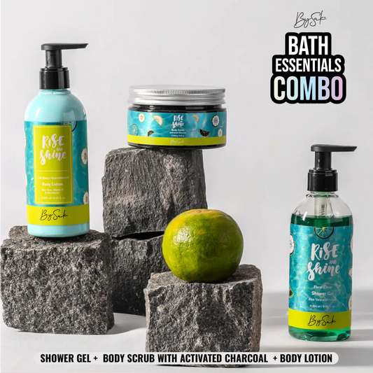 Bath Essentials Combo - Rise And Shine