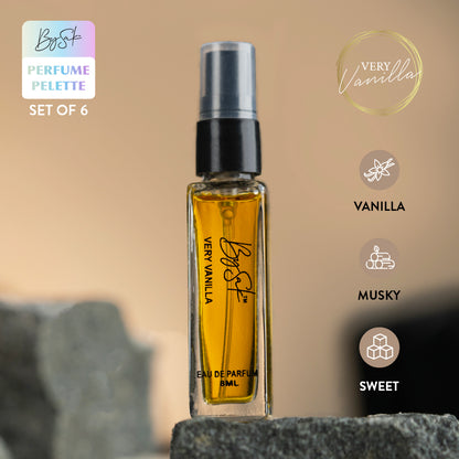 Bysak Perfume Palette - Set of 6 Testers - 8ml
