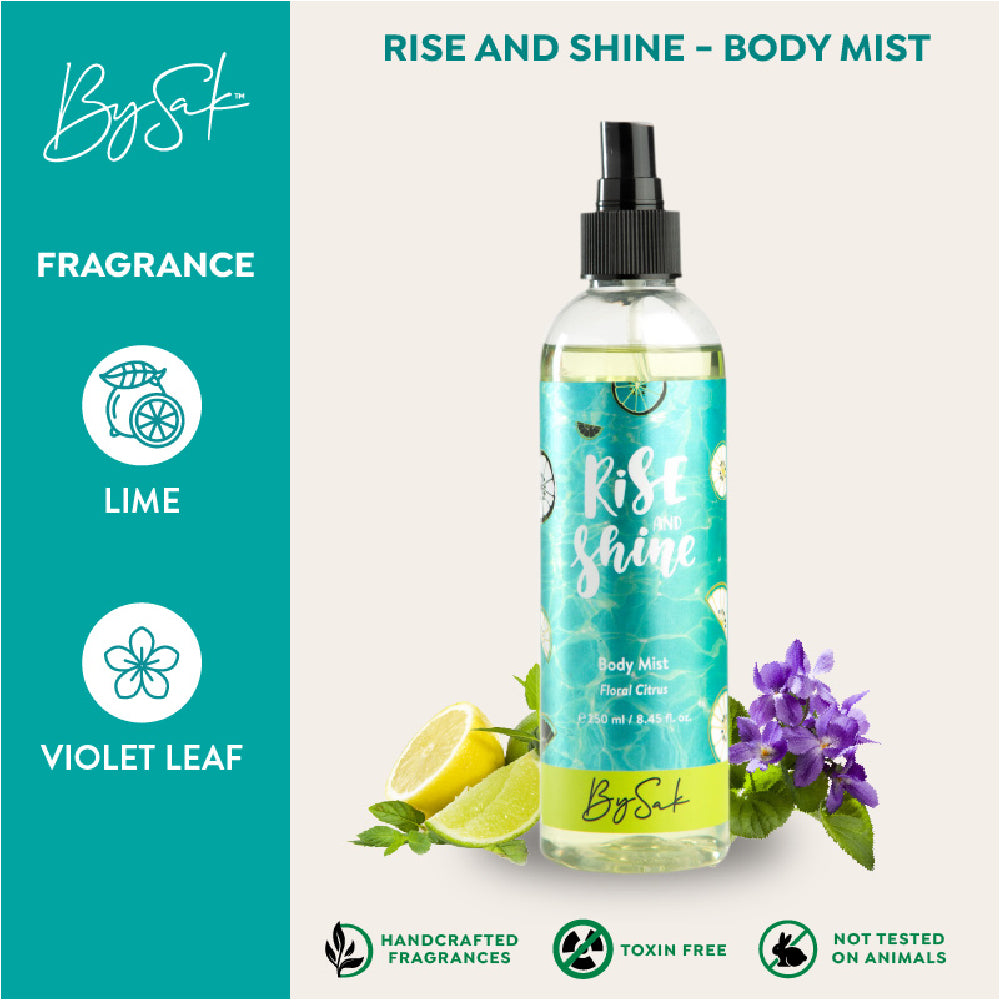 Rise And Shine - Body Mist - BySakWellness