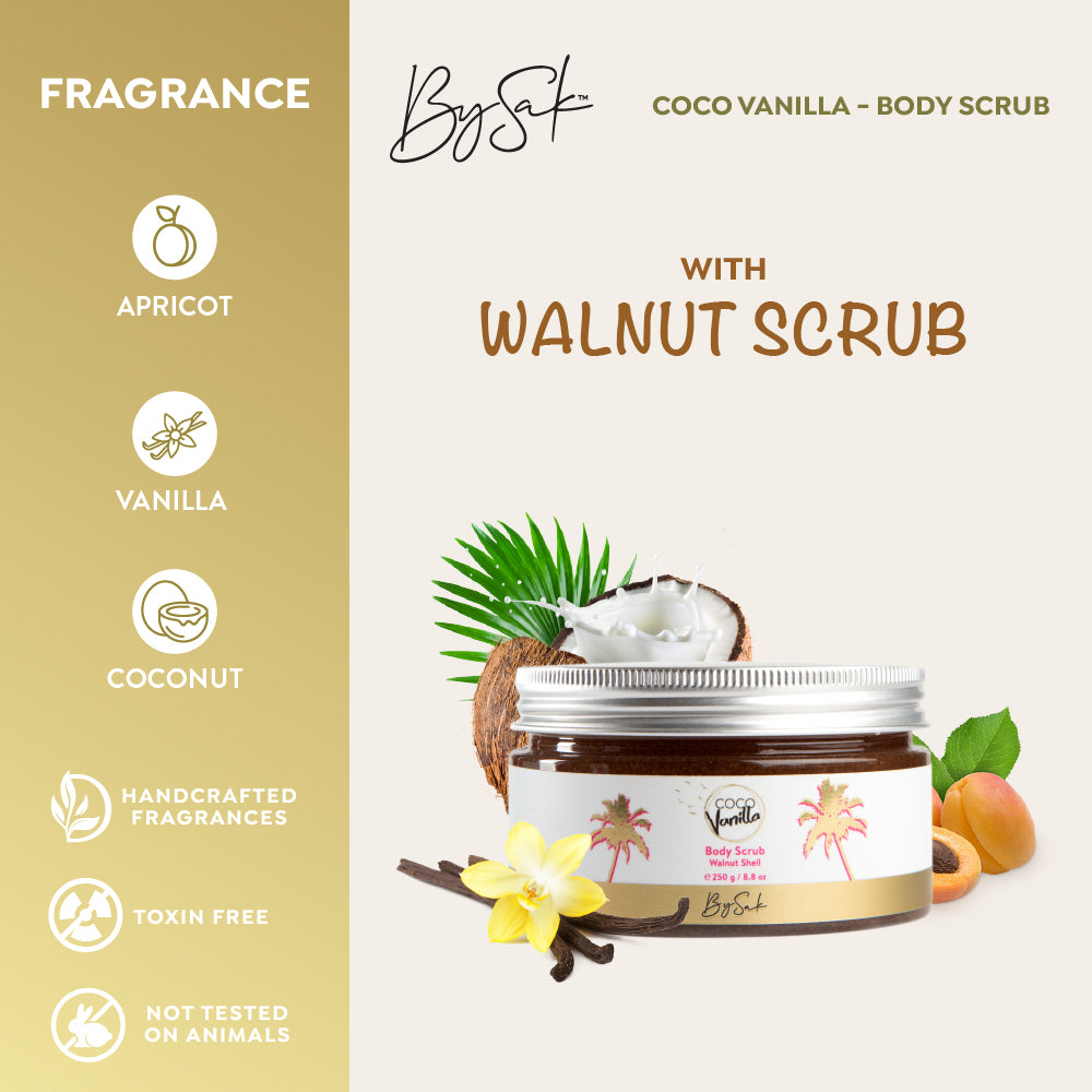 Coco Vanilla - Body Scrub - BySakWellness