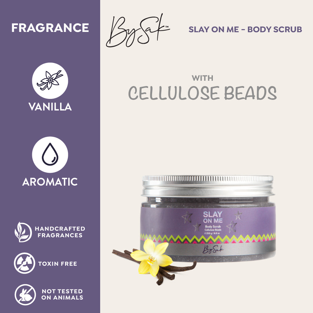 Slay On Me - Body Scrub - BySakWellness