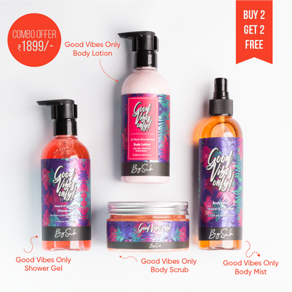 Good Vibes Only - Buy 2 Get 2 Pack