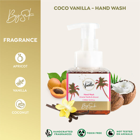 Coco Vanilla - Foam Hand Wash - BySakWellness