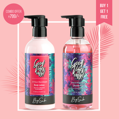 Get Shower Gel Free with Body Lotion - Good Vibes Only 250ml