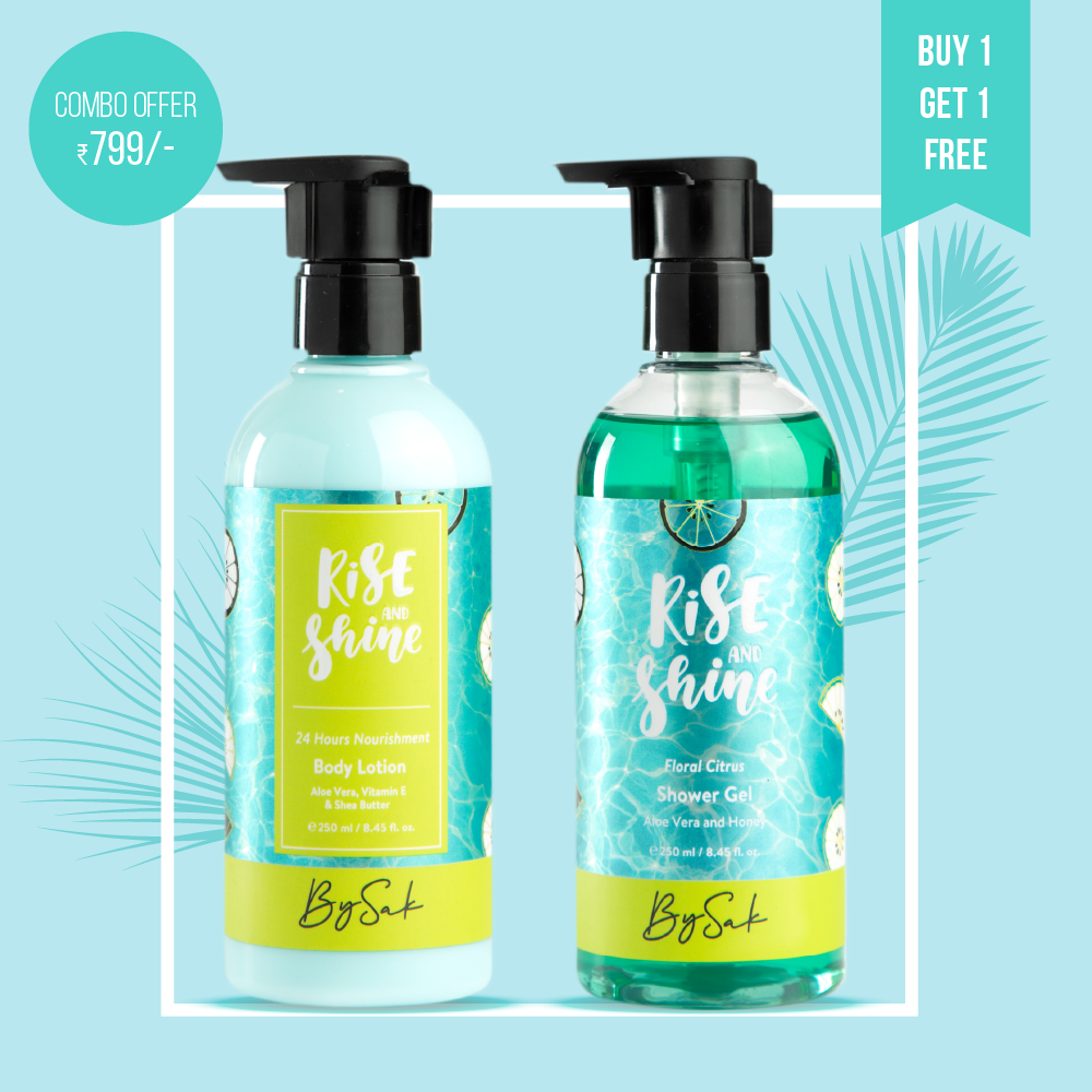 Get Shower Gel Free with Body Lotion - Rise and Shine 250ml