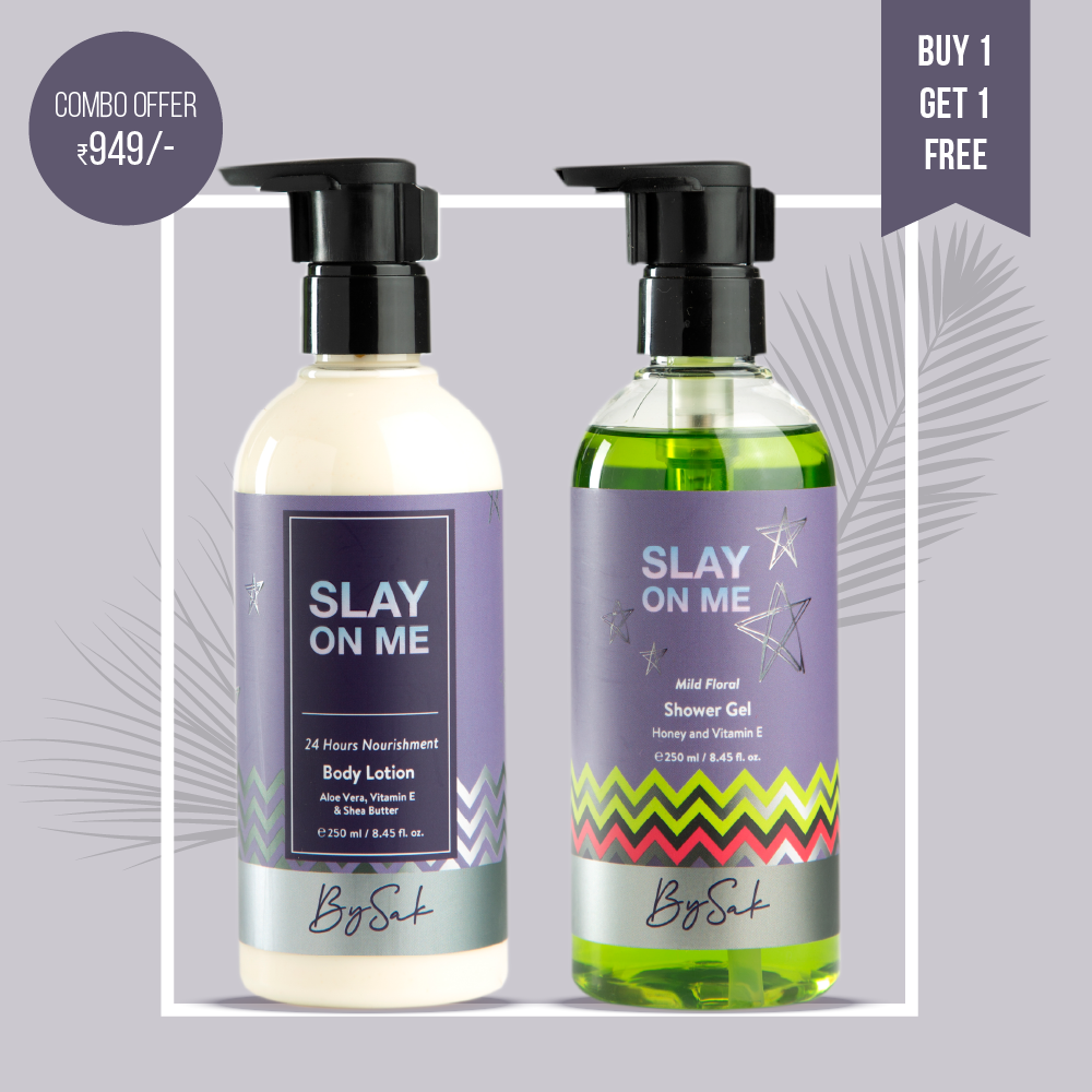 Get Shower Gel Free with Body Lotion - Slay on me 250ml