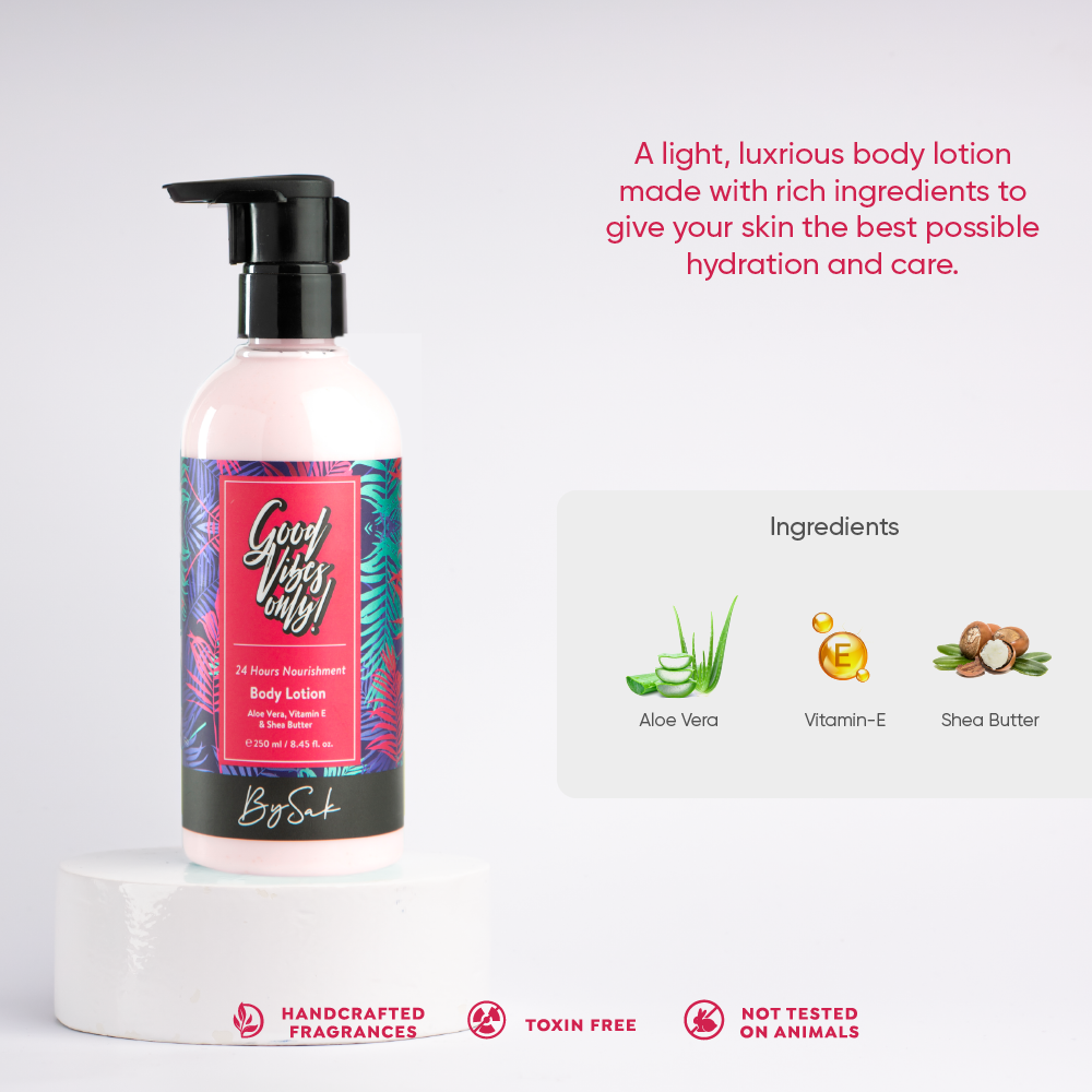 Get Shower Gel Free with Body Lotion - Good Vibes Only 250ml